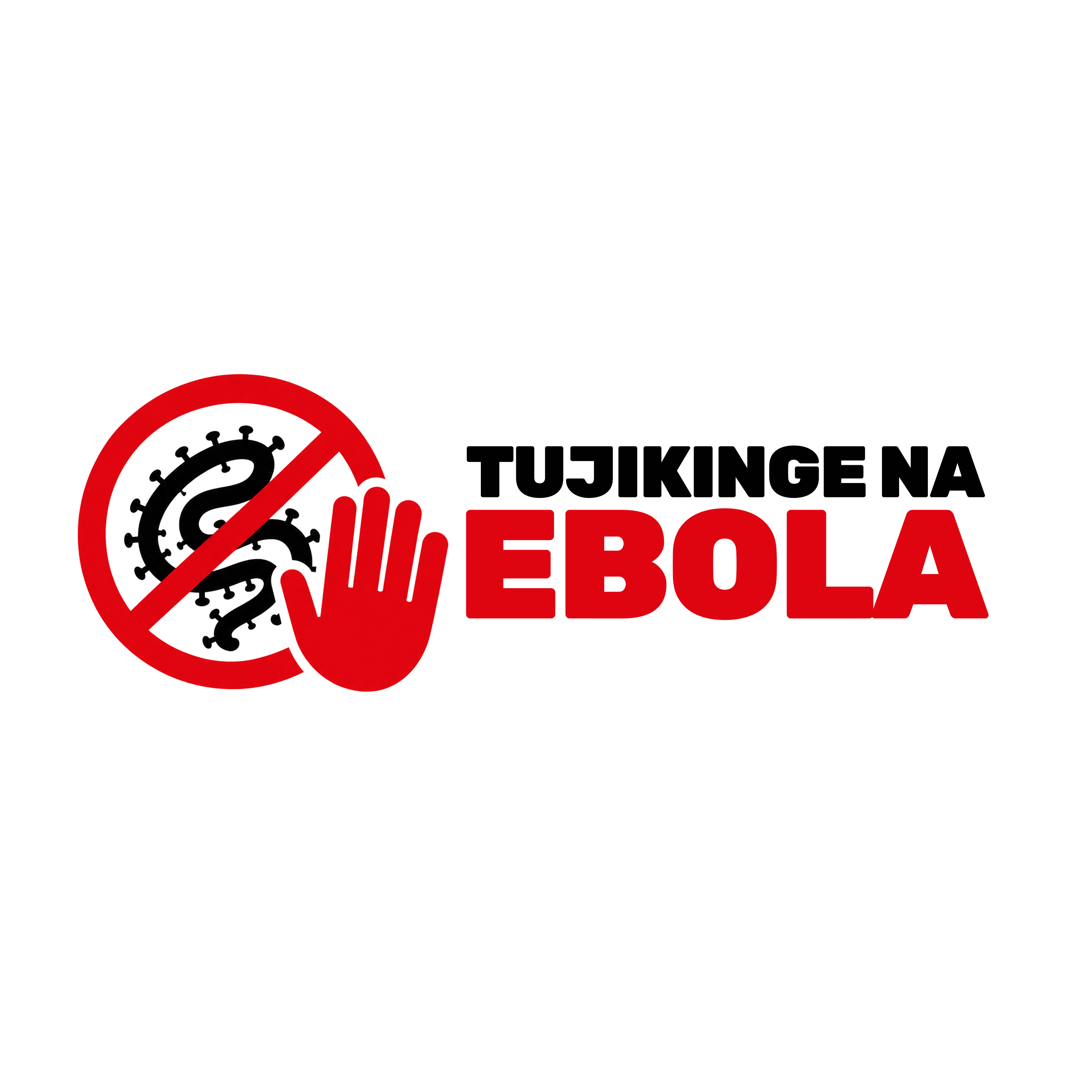 Tujikinge na Ebola Logo